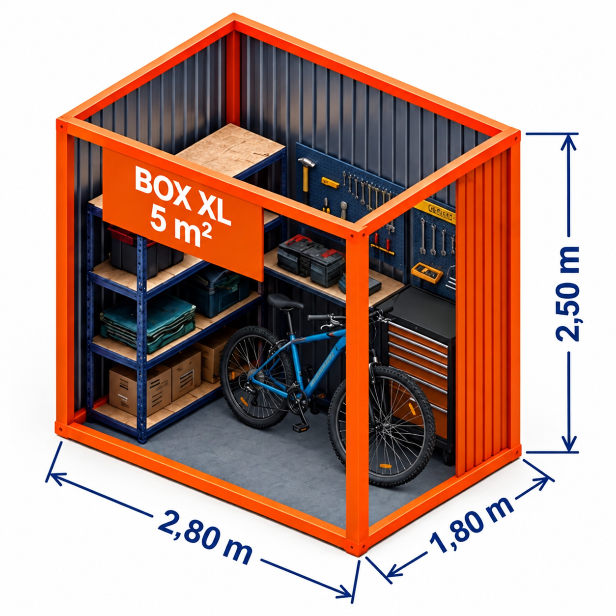 Box XL 5m2